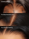Kinky Curly Hair 13x4 HD Lace Frontal Wig Pre Plucked Pull and Go Glueless Real HD Lace Wig - KissLove Hair