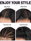 40 Inch Long Body Wave Wig 13x4 HD Lace Frontal Pull & Go Human Hair Wigs - KissLove Hair