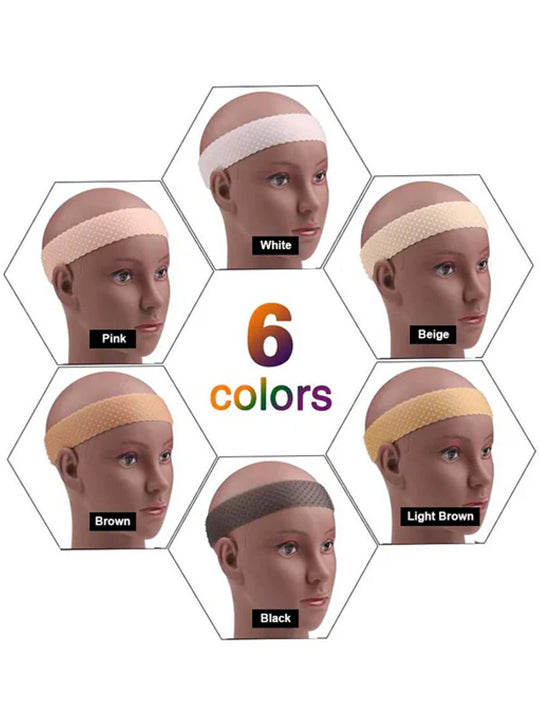 Non Slip Wig Grip Transparent Silicone Band Adjustable Elastic Band For Wigs - KissLove Hair