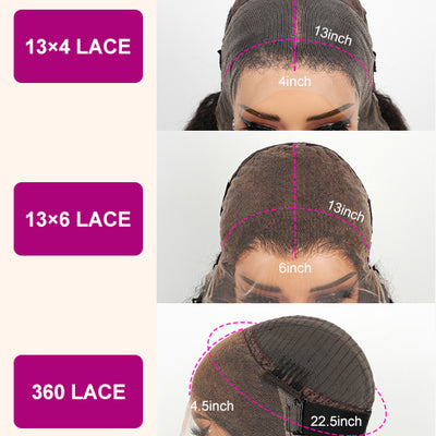 40 Inches Long Wig Deep Wave Virgin Human Hair 13x4 Real HD Lace Frontal Wigs - KissLove Hair