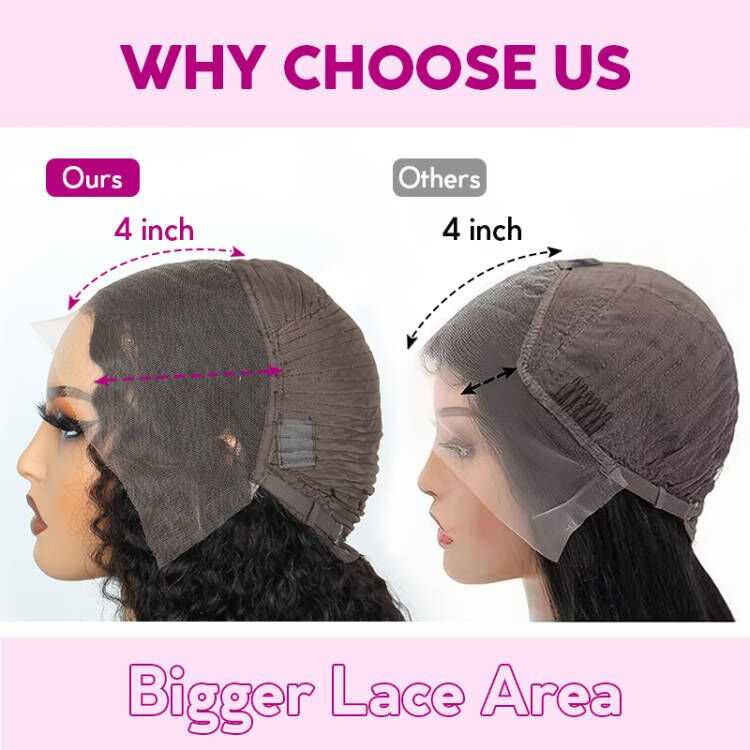 Full 13x4 Lace Frontal Wig Cap VS 13x4 Lace Front Wig Cap - KissLove Hair
