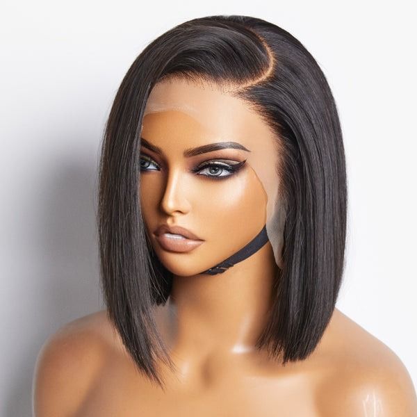 [Flash Deal] Short Bob Wig Glueless Lace Wig 100% Human Hair