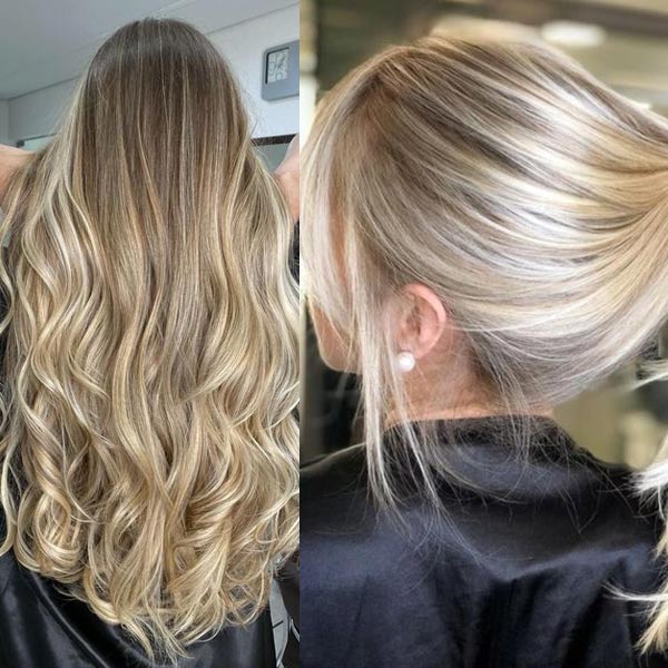 Blonde Balayage With Brown Hair 3D Body Wave 360 Lace Frontal Human Hair Wigs - KissLove Hair