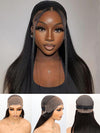 Kisslove Light Yaki Straight Hair Invisi-Drawstring 360 Lace Wig Pre-Everything Glueless Wigs - Kisslove Hair