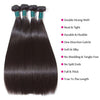 4*4 Lace Closure With Bundles Silky Straight 10A Virgin Human Hair Weave - KissLove Hair