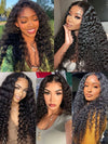 Kisslove Invisi-Drawstring Water Wave 360 Lace Frontal Wig Pre Everything Glueless Lace Wigs - Kisslove Hair