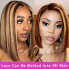 Highlight-Straight-Bob-5x5-Transparent-Lace-Wigs-Human-Hair