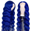 Blue 3D Body Wave 13x4 HD Lace Front Human Hair Wigs - KissLove Hair