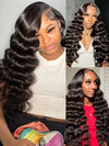 Upgrade Easi-Drawstring 13x6 Lace Frontal Wig Ready to Wear Glueless Loose Deep Wave Wigs - KissLove Hair