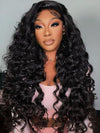 Upgrade Easi-Drawstring 13x6 Lace Frontal Wig Ready to Wear Glueless Loose Deep Wave Wigs - KissLove Hair