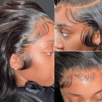 Upgrade Easi-Drawstring 13x6 Lace Frontal Wig Ready to Wear Glueless Loose Deep Wave Wigs - KissLove Hair