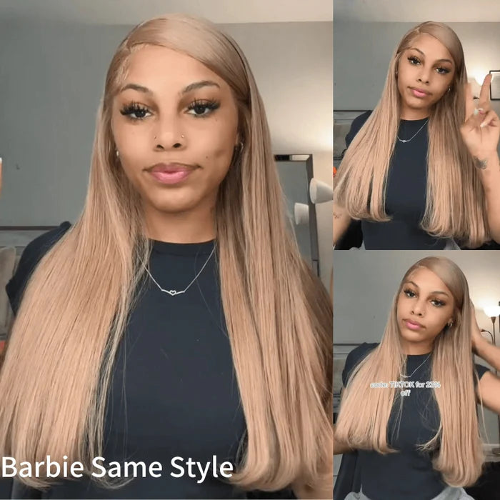 [Offre Flash] Dusky Rose Hair 5x 5/13x 4/13x6 HD Lace Front perruques de cheveux humains 180% densité
