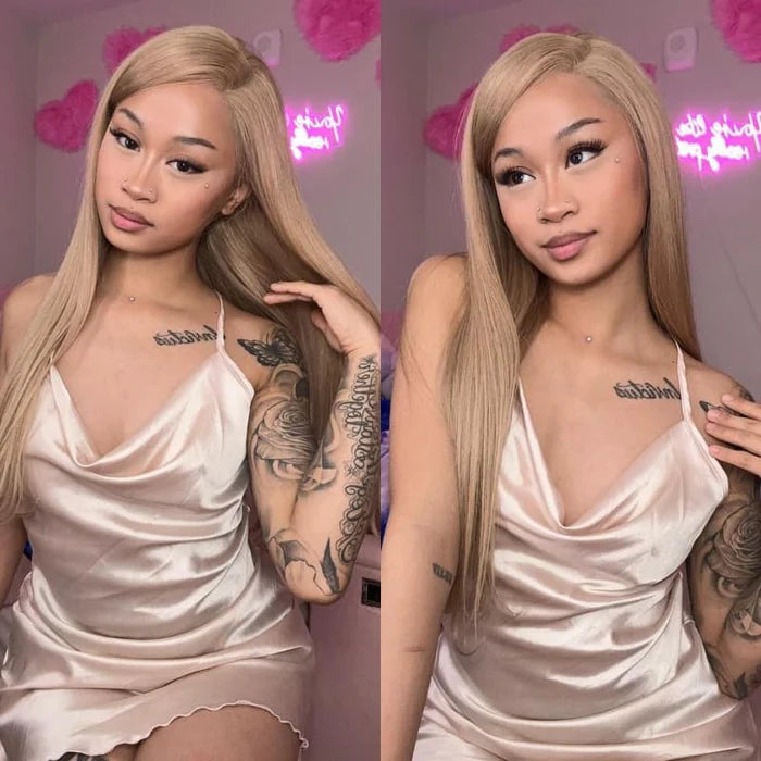 [Offre Flash] Dusky Rose Hair 5x 5/13x 4/13x6 HD Lace Front perruques de cheveux humains 180% densité