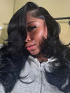 Pre Styled Efortless Chic Layer 13X6 Full Lace Frontal Wig High Density Peacock Curls Glueless Ready to Wear Wig