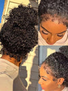 KissloveHair 4C Edge Kinky Curly Hair 360 Lace Wig Invisi Drawstring Glueless Lace Wigs - KissLove Hair