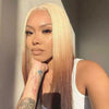 Blonde Brown Ombre Wig 3D Body Wave 13x4 HD Lace Wigs 100% Human Hair - KissLove Hair