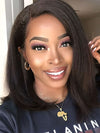 BOGO Yaki Straight Bob Wig 5x5/6x4.5/10x6 Lace Front Wig Ombre Brown Highlight Wigs