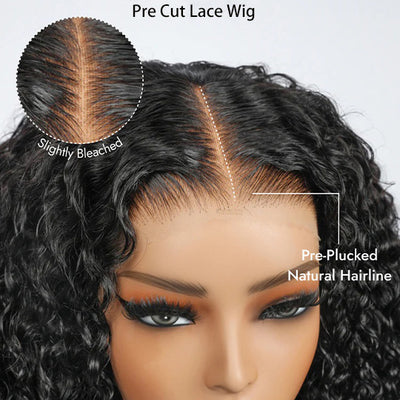 Kisslove Hair 13x6 Lace Frontal Burmese Curly Wig Bye Bye Knots Glueless Lace Wigs - KissLove Hair