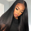 [Wear & Go] Bleached Knots Glueless Lace Wig Light Yaki Straight 6x6 Lace Front Wigs