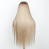 Bone Straight Ash Blonde Wig 13x4 13x6 HD Transparent Lace Human Hair Wigs