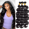 Body Wave Human Hair 3 Bundles With 4x4 Lace Closure 10A Brazilian Hair Weave - KissLove Hair
