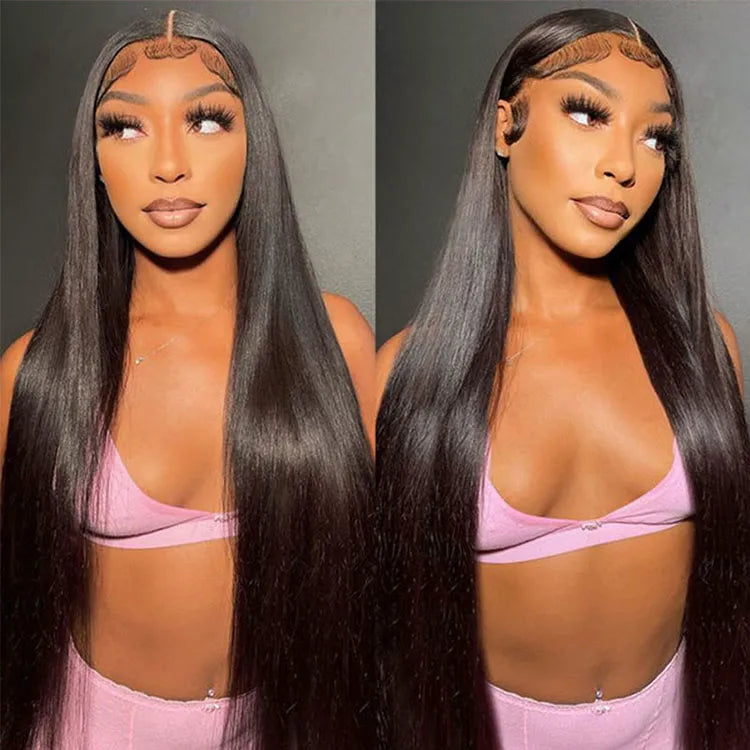[Flash Sale] 13x4 HD Lace Frontal Wig Silky Straight Virgin Human Hair Wigs - KissLove Hair