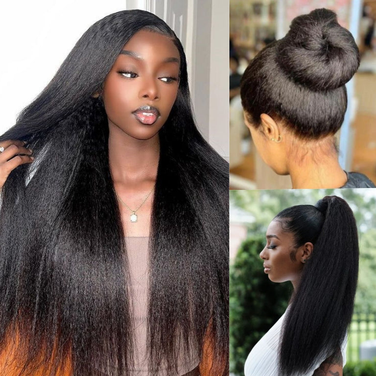 [Flash Deal] Pre-Everything 360 Lace Wig 3D Body Wave / Water Wave / Kinky Straight 100% Human Hair