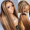 [Wear & Go] Air Cap Wig Highlight Hair Glueless 5x5 Lace Wig 14A Virgin Human Hair