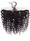 13x4 HD Transparent Lace Frontal Closure Deep Wave Brazilian Virgin Human Hair - Kisslove Hair