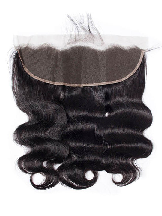 13x4 HD Transparent Lace Frontal Closure Body Wave Brazilian Virgin Human Hair - Kisslove Hair