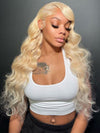 5*5 6*6 HD Lace Wigs 613 Blonde Hair 3D Body Wave Brazilian Virgin Human Hair Wigs - Kisslove Hair