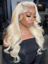 613 Honey Blonde Hair 13x4 HD Lace Front Human Hair Wigs 3D Body Wave - KissLove Hair