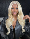 13x6 Lace Wig 613 Honey Blonde Human Hair Wigs Bone Straight / 3D Body Wave / Deep Wave - KissLove Hair