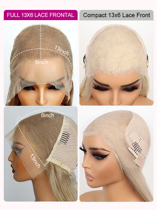 [$100 Off Sale] Butterfly Curtain Bangs Body Wave 13x6 Lace Front Human Hair Wigs