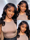 [2 Wigs=$199] 13x6 Full Lace Frontal Body Wave Wig + 5x5 Deep Wave Lace Wig