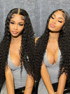 13x6 Lace Frontal Wig Deep Wave 36 38 40 Inch Ear to Ear Full Lace Frontal Long Human Hair Wigs - KissLove Hair