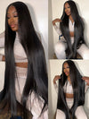40 Inch 13x6 Full Lace Frontal Wig Long Straight Human Hair Wigs - KissLove Hair