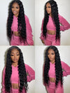 38 40 Inches Long Wig Loose Deep Wave Virgin Human Hair 13x4 Lace Frontal Wigs - KissLove Hair