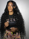 38 40 Inches Long Wig Loose Deep Wave Virgin Human Hair 13x4 Lace Frontal Wigs - KissLove Hair