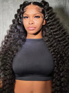 38 40 Inches Long Wig Loose Deep Wave Virgin Human Hair 13x4 Lace Frontal Wigs - KissLove Hair