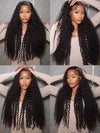 40 Inches Long Wig Deep Wave Virgin Human Hair 13x4 Real HD Lace Frontal Wigs - KissLove Hair