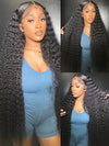 40 Inches Long Wig Deep Wave Virgin Human Hair 13x4 Real HD Lace Frontal Wigs - KissLove Hair