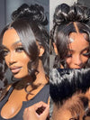 KissLove Glueless Invisi-Drawstring 360 Lace Wig Body Wave Pre Everything Kinky Edge Lace Frontal Wigs - KissLove Hair