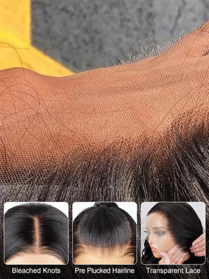Bleached Knots 360 Lace Wigs Pre Plucked Loose Deep Wave Human Hair Wigs - Kisslove Hair
