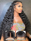 Bleached Knots 360 Lace Wigs Pre Plucked Loose Deep Wave Human Hair Wigs - Kisslove Hair