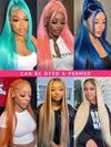 Kisslove 613 Blonde Straight Hair Invisi-Drawstring 360 Lace Frontal Wig Glueless Colored Human Hair Wig