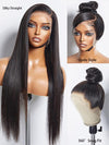 Kisslove Beginner Friendly Snug Fit 360 Lace Frontal Wig Bone Straight Hair Wigs With Invisi-Drawstring - Kisslove Hair