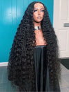 40 Inch 13x6 HD Lace Front Wig Loose Deep Wave Pre Plucked Glueless Long Human Hair Wigs - KissLove Hair