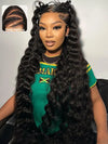 40 Inch 13x6 HD Lace Front Wig Loose Deep Wave Pre Plucked Glueless Long Human Hair Wigs - KissLove Hair