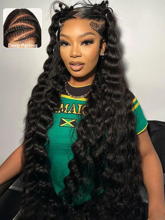 Amazing ベア 13x6 HD Lace Wig | 40 Inch Loose Deep Wave Long Human Hair Wigs